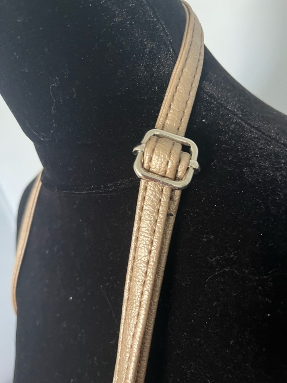 Gold Stud-Accent Kathy Crossbody Bag with Crown Emblem - Picture 6 of 12